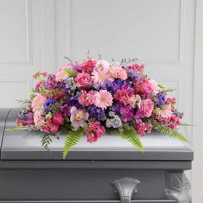 Glorious Garden Casket Spray –  Ashland Floral Gardens Llc, Ashland OH