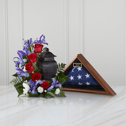 Patriotic Tribute Arrangement –  Ashland Floral Gardens Llc, Ashland OH