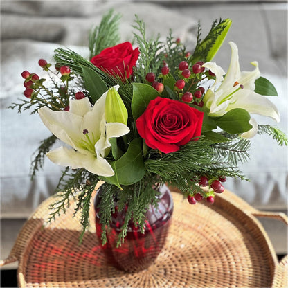 Evergreen Delight Bouquet –  Ashland Floral Gardens Llc, Ashland OH