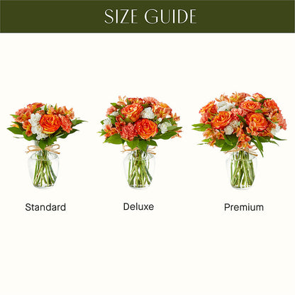 Apricot Glow Bouquet –  Ashland Floral Gardens Llc, Ashland OH