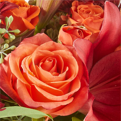 Crimson Leaves Bouquet –  Ashland Floral Gardens Llc, Ashland OH