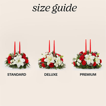 Seasonal Festivities Centerpiece –  Ashland Floral Gardens Llc, Ashland OH
