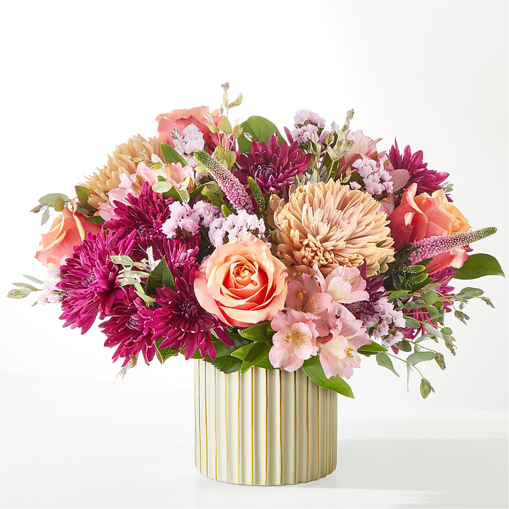 Berry Cobbler Bouquet with Ivory Vase –  Ashland Floral Gardens Llc, Ashland OH