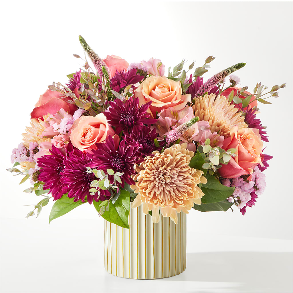 Berry Cobbler Bouquet with Ivory Vase –  Ashland Floral Gardens Llc, Ashland OH