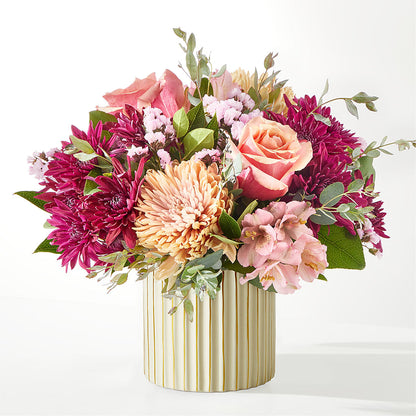 Berry Cobbler Bouquet with Ivory Vase –  Ashland Floral Gardens Llc, Ashland OH