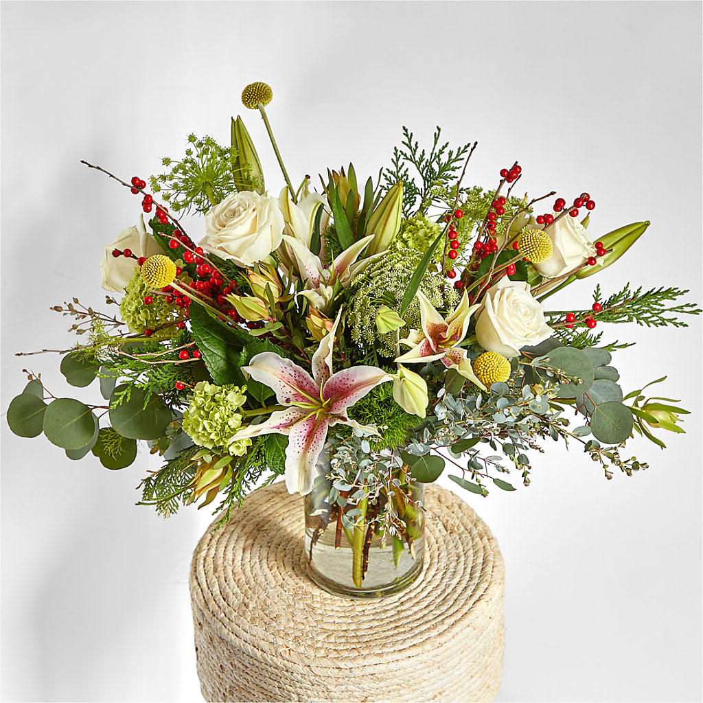 Berry & Bright Bouquet –  Ashland Floral Gardens Llc, Ashland OH