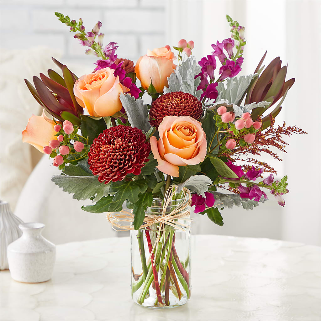 Moody Hues Bouquet –  Ashland Floral Gardens Llc, Ashland OH
