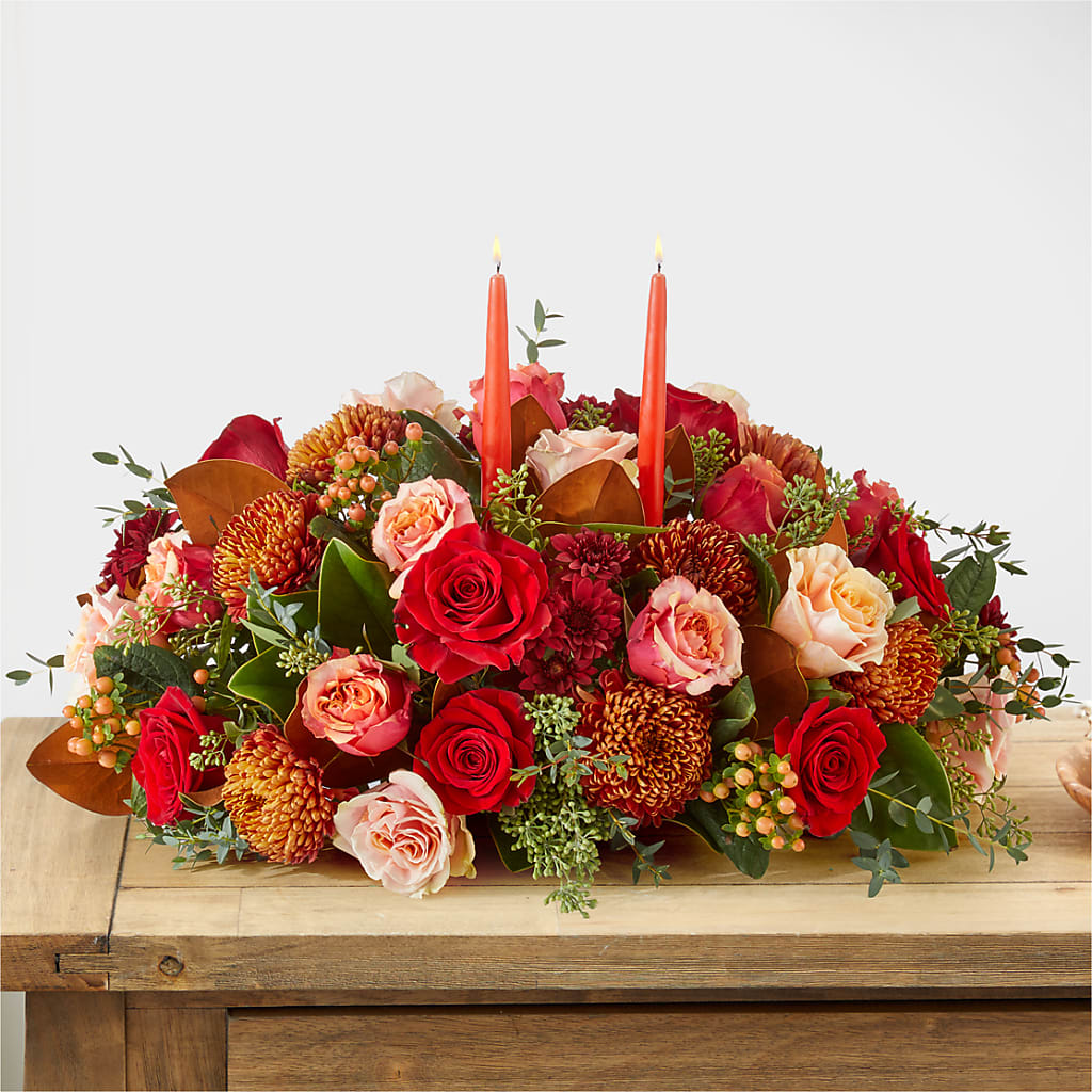 Gather Near Centerpiece –  Ashland Floral Gardens Llc, Ashland OH
