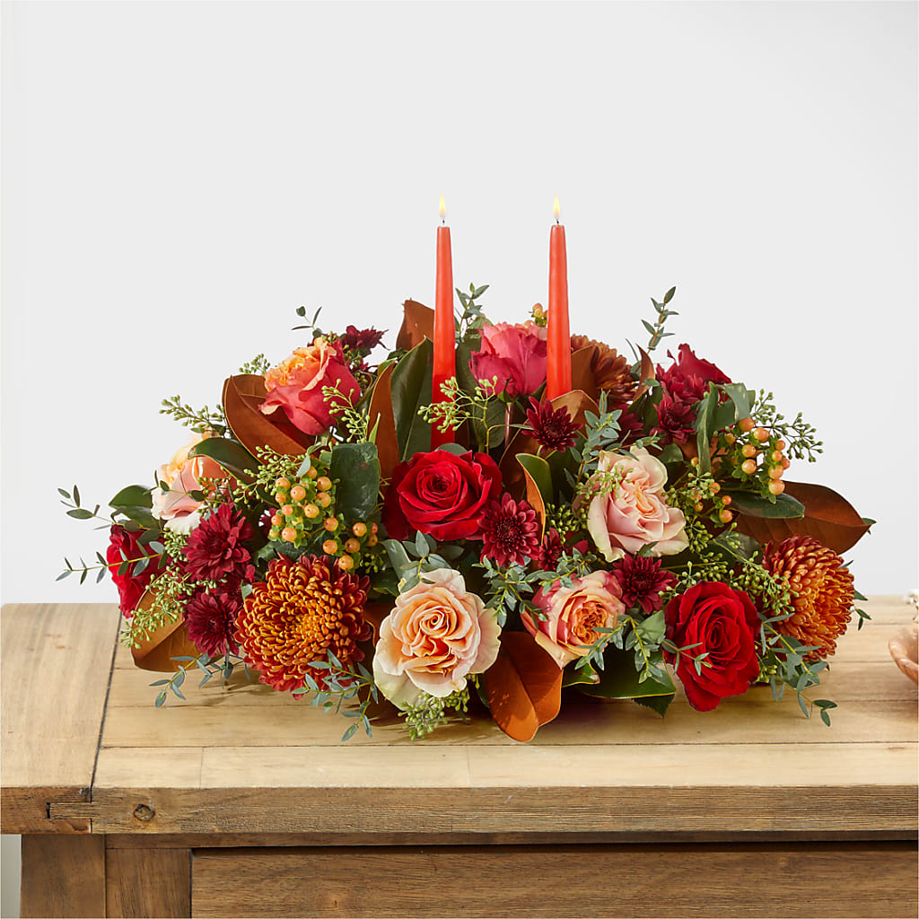 Gather Near Centerpiece –  Ashland Floral Gardens Llc, Ashland OH