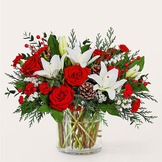 Best in Snow Bouquet –  Ashland Floral Gardens Llc, Ashland OH