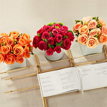Dawn Rose Centerpiece –  Ashland Floral Gardens Llc, Ashland OH