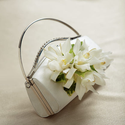 White Purse Decor –  Ashland Floral Gardens Llc, Ashland OH